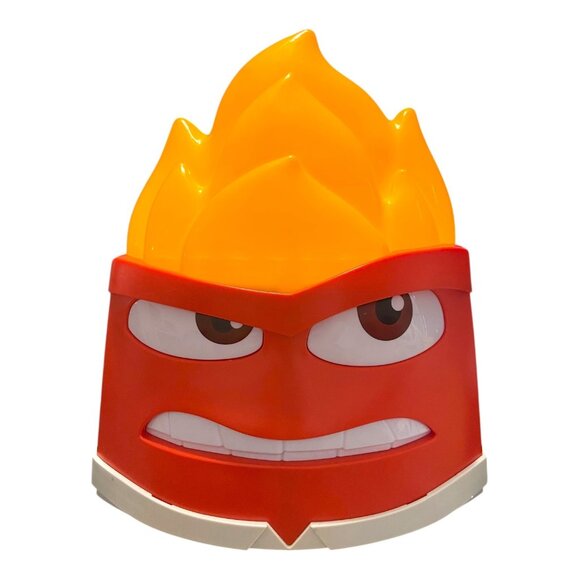Pixar Inside Out ANGER red popcorn bucket collectible UNUSED &‎ LIGHTS Up! - Picture 1 of 10
